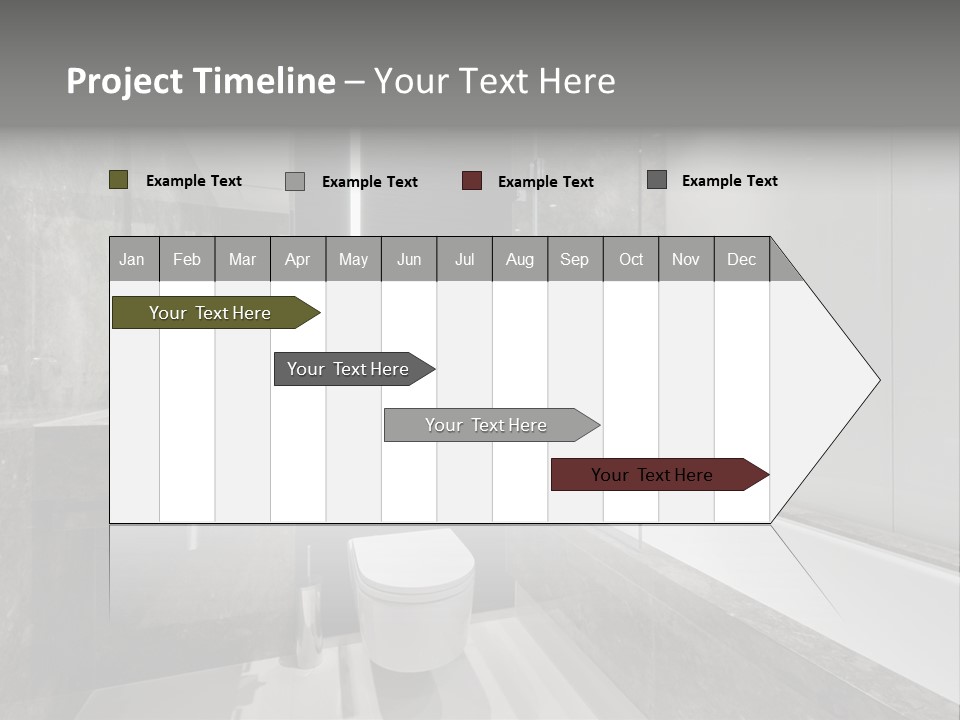 Contemporary Hand Residence PowerPoint Template