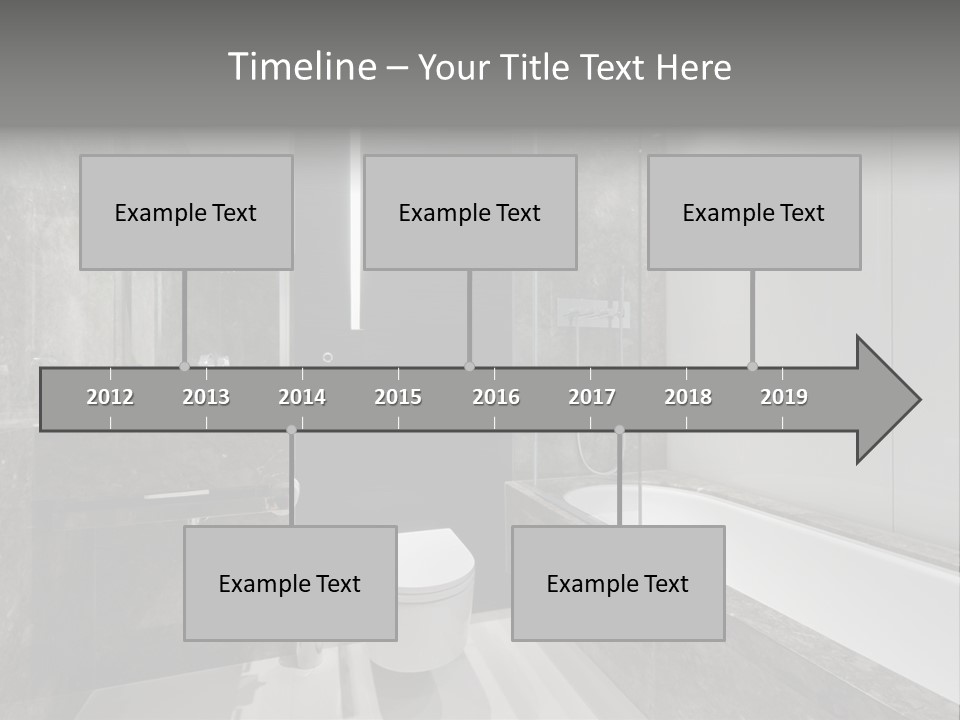 Contemporary Hand Residence PowerPoint Template