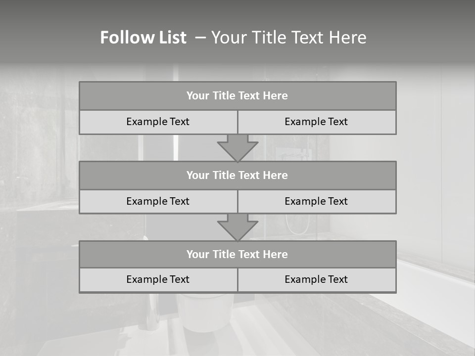 Contemporary Hand Residence PowerPoint Template