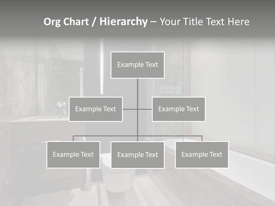 Contemporary Hand Residence PowerPoint Template