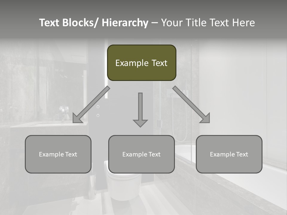 Contemporary Hand Residence PowerPoint Template