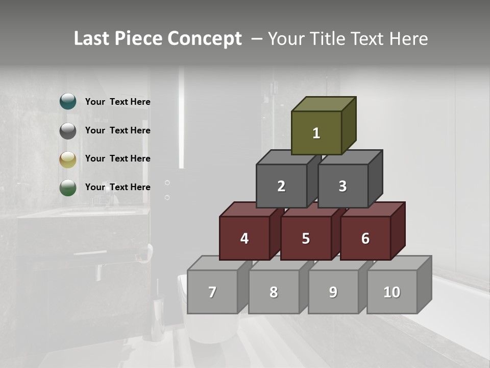 Contemporary Hand Residence PowerPoint Template