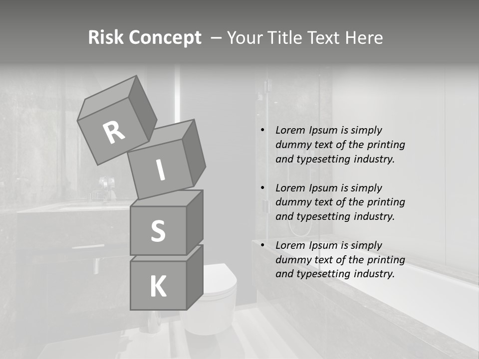 Contemporary Hand Residence PowerPoint Template