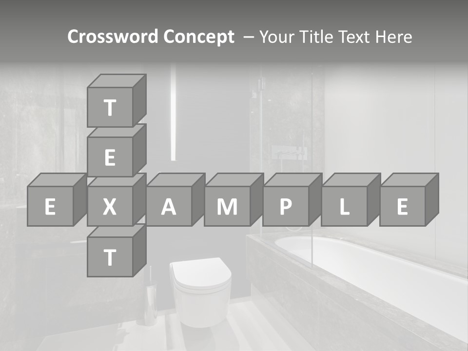 Contemporary Hand Residence PowerPoint Template