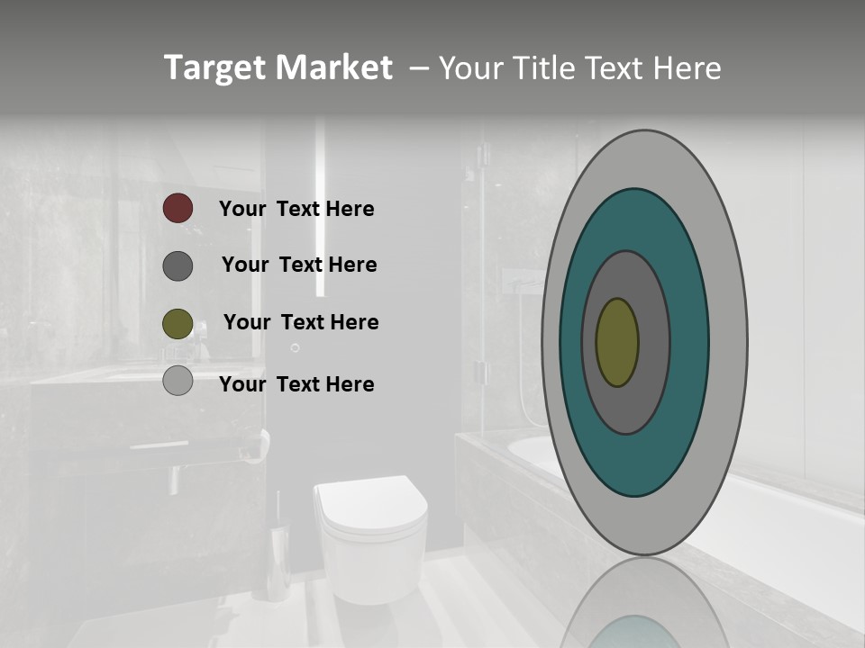 Contemporary Hand Residence PowerPoint Template