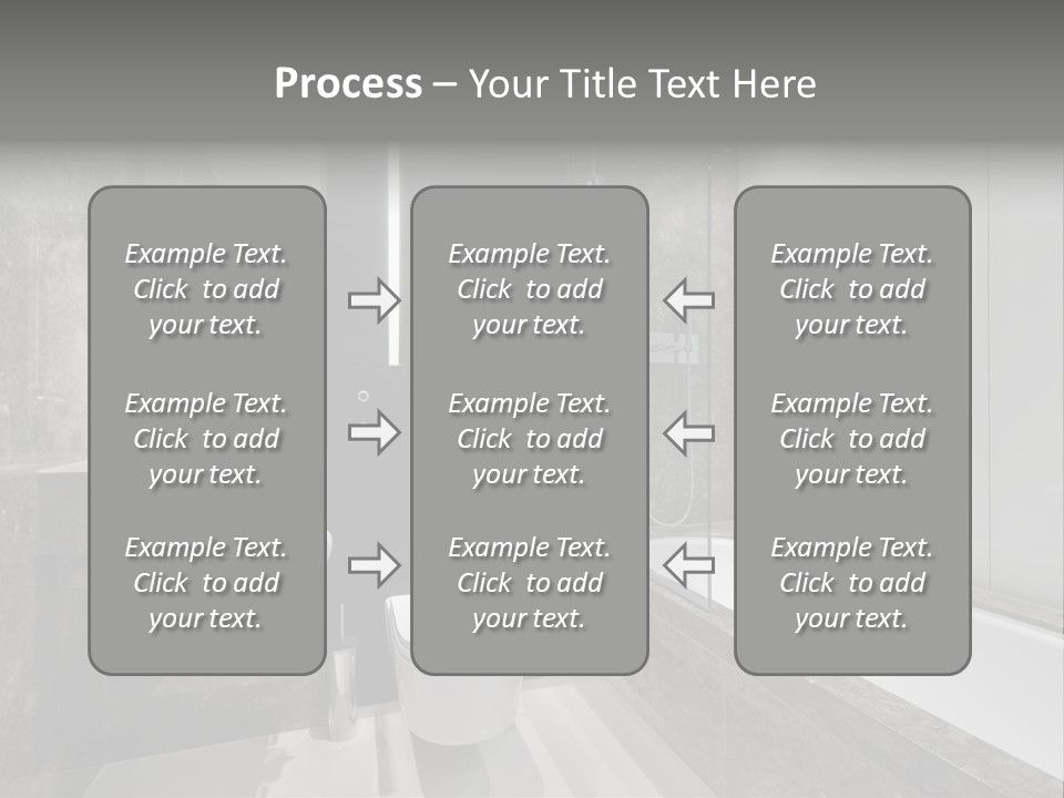 Contemporary Hand Residence PowerPoint Template
