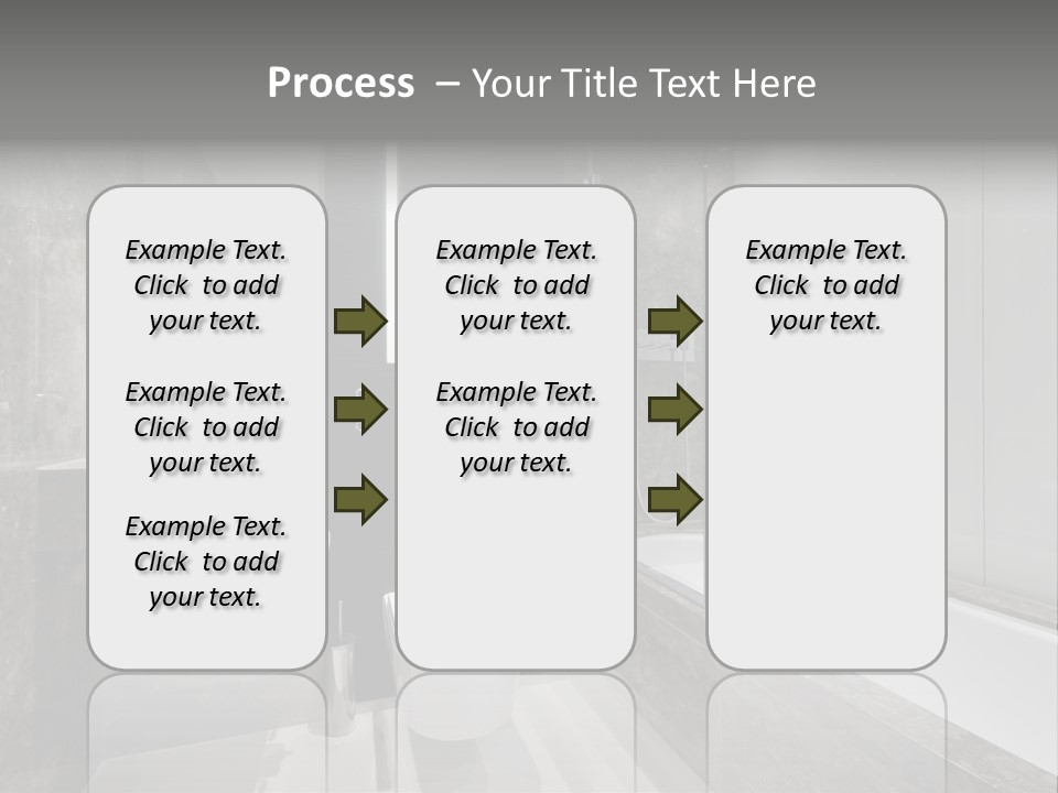 Contemporary Hand Residence PowerPoint Template