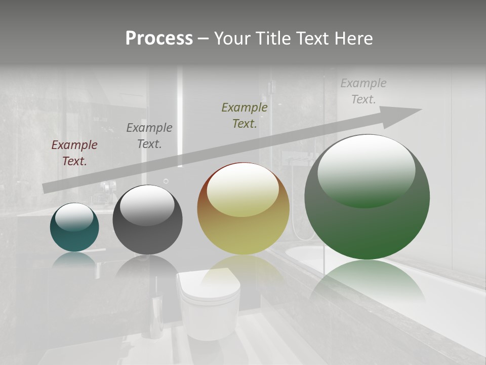 Contemporary Hand Residence PowerPoint Template
