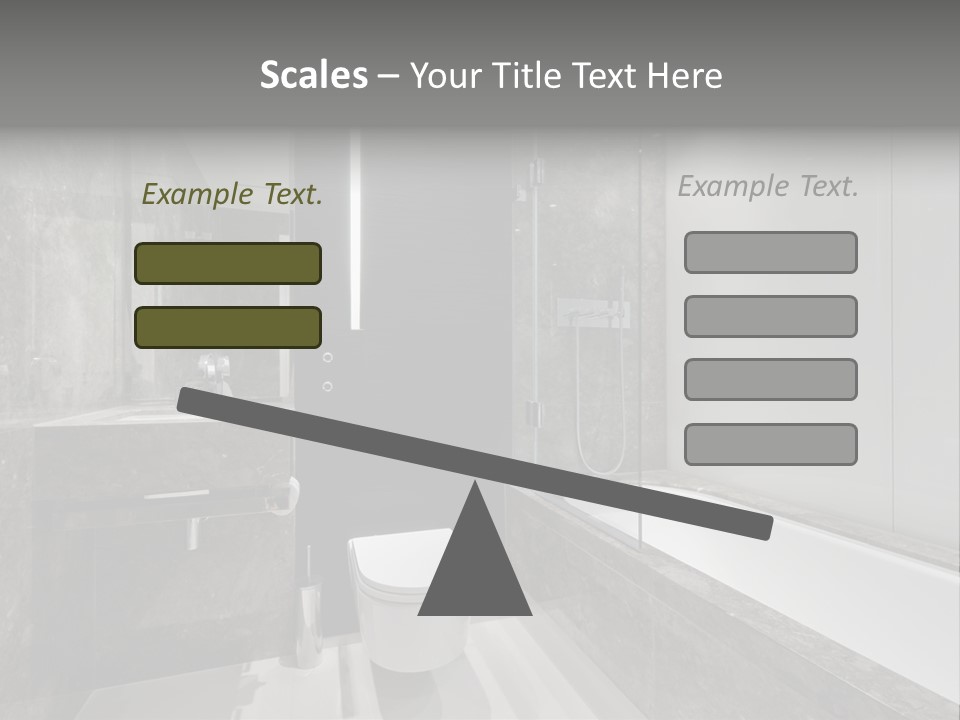 Contemporary Hand Residence PowerPoint Template