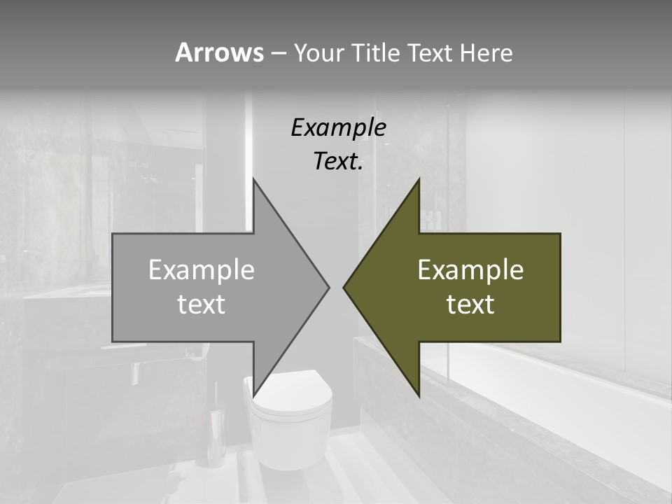 Contemporary Hand Residence PowerPoint Template