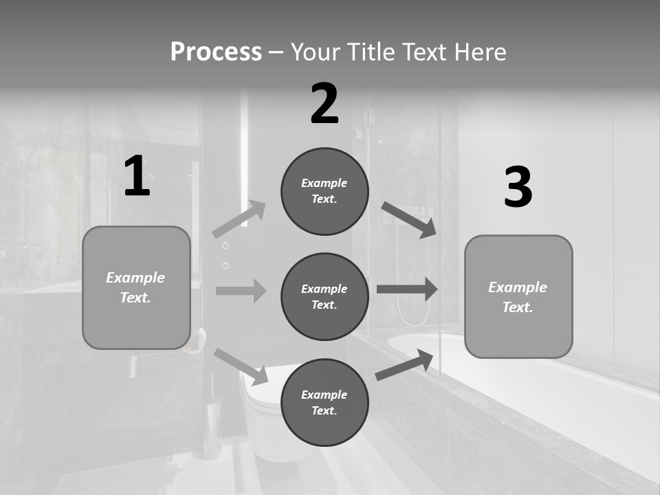 Contemporary Hand Residence PowerPoint Template