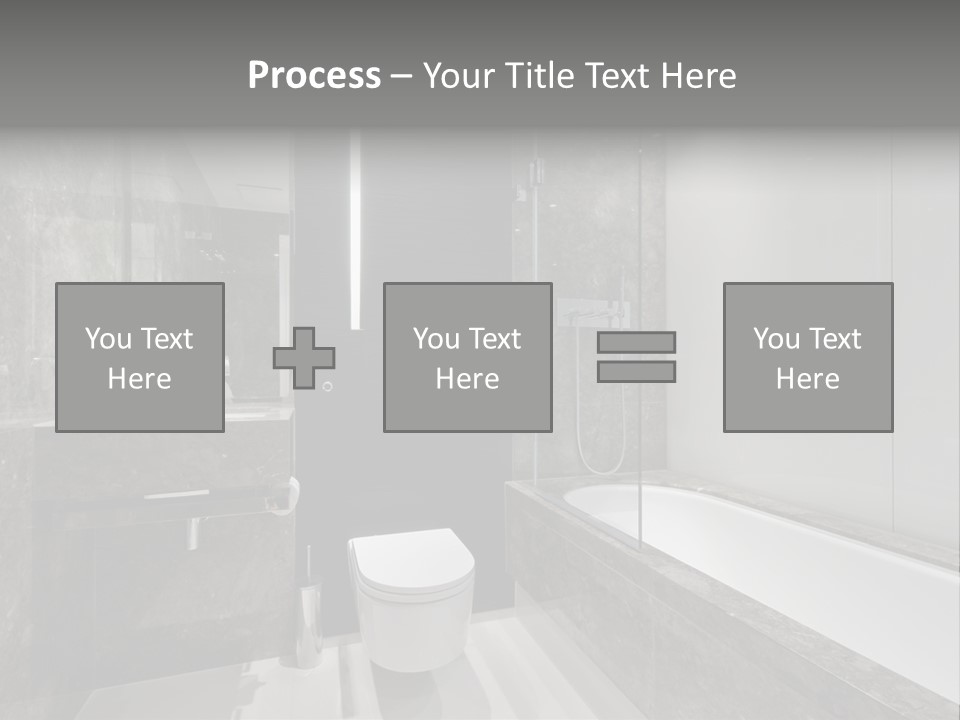 Contemporary Hand Residence PowerPoint Template
