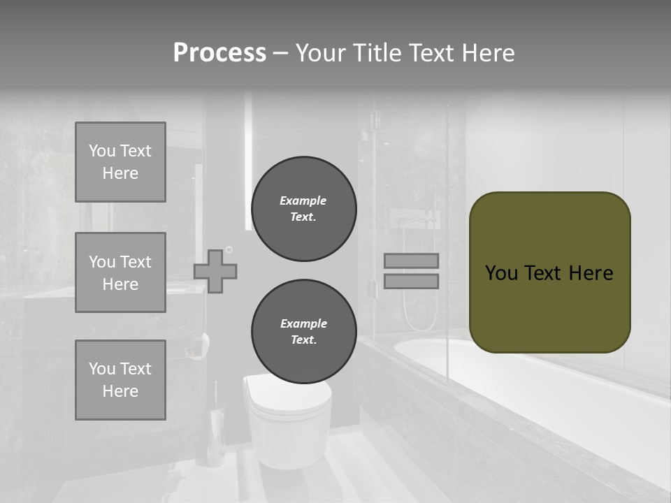 Contemporary Hand Residence PowerPoint Template