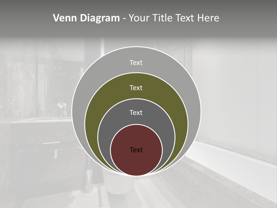Contemporary Hand Residence PowerPoint Template