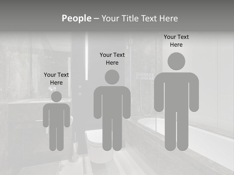 Contemporary Hand Residence PowerPoint Template