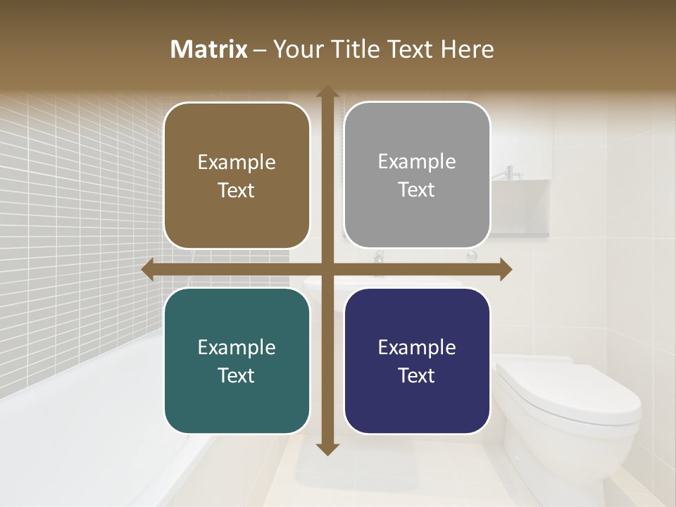 Residence Attachment Clean PowerPoint Template