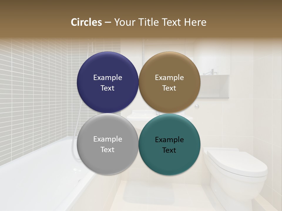 Residence Attachment Clean PowerPoint Template