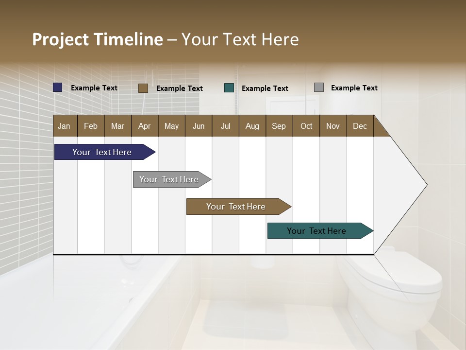 Residence Attachment Clean PowerPoint Template