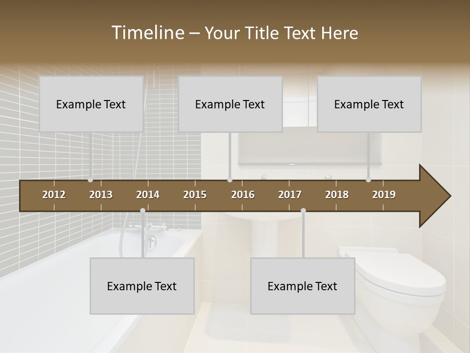 Residence Attachment Clean PowerPoint Template