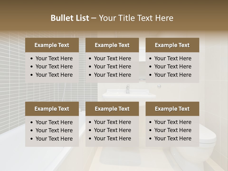 Residence Attachment Clean PowerPoint Template