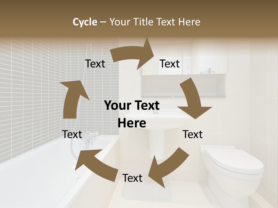 Residence Attachment Clean PowerPoint Template