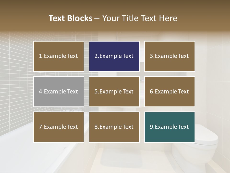 Residence Attachment Clean PowerPoint Template