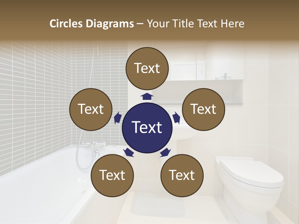 Residence Attachment Clean PowerPoint Template