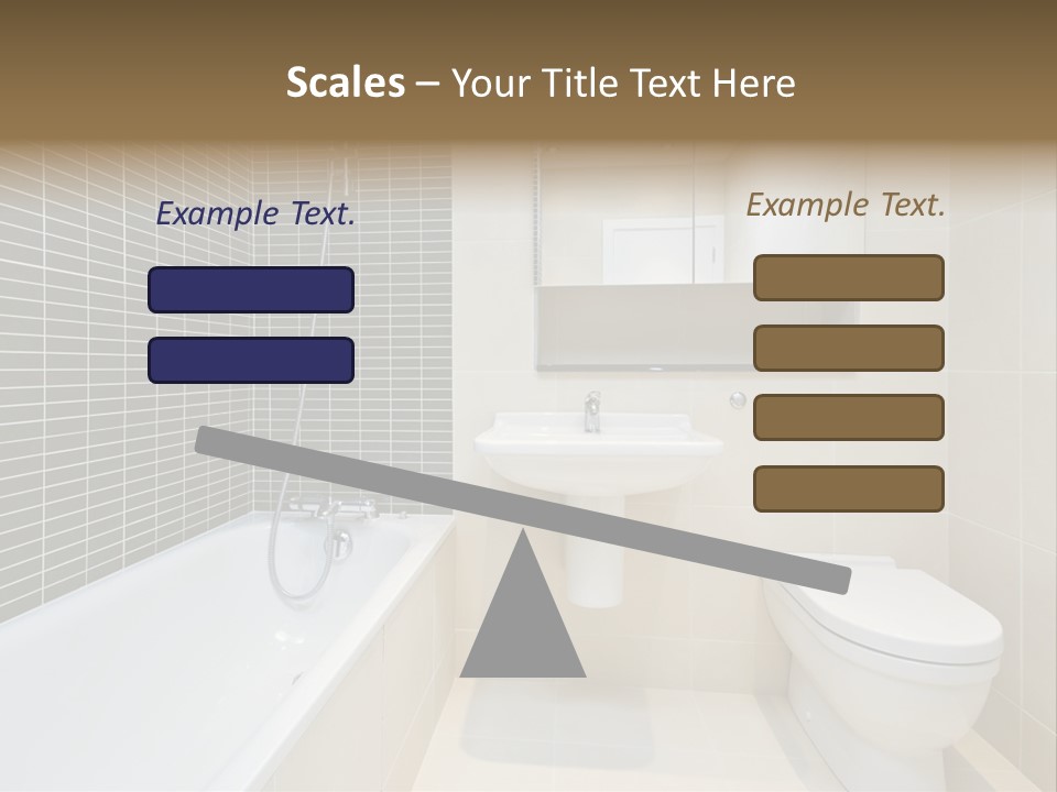 Residence Attachment Clean PowerPoint Template