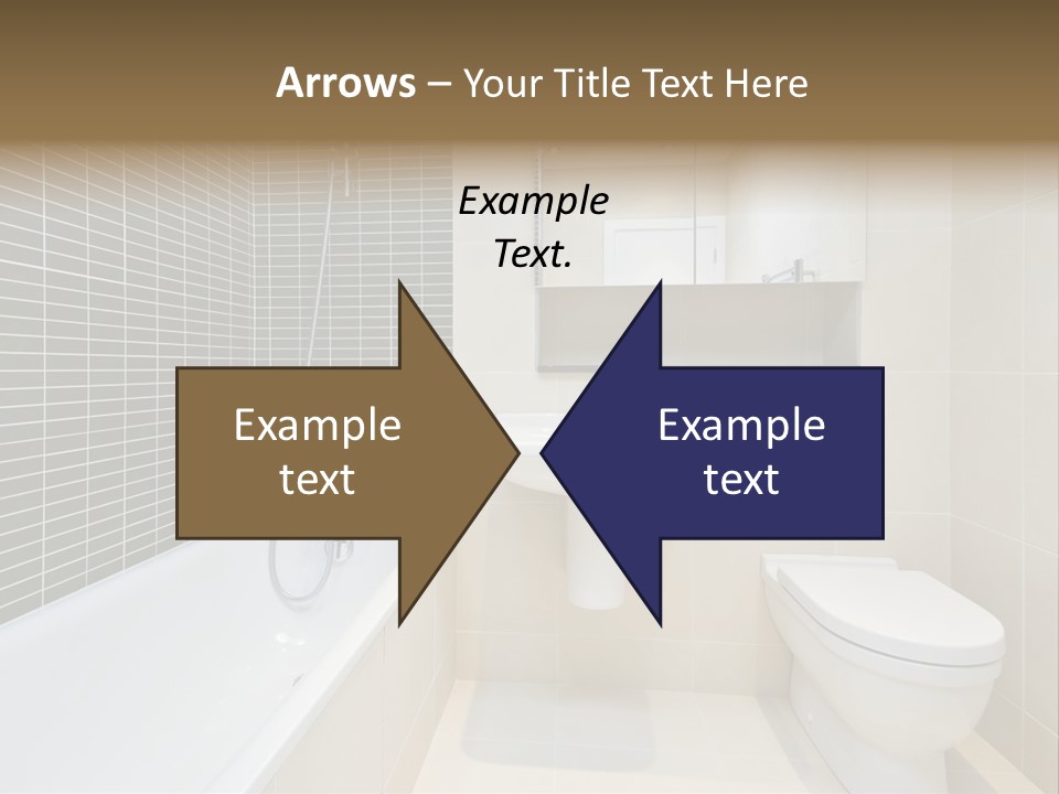 Residence Attachment Clean PowerPoint Template
