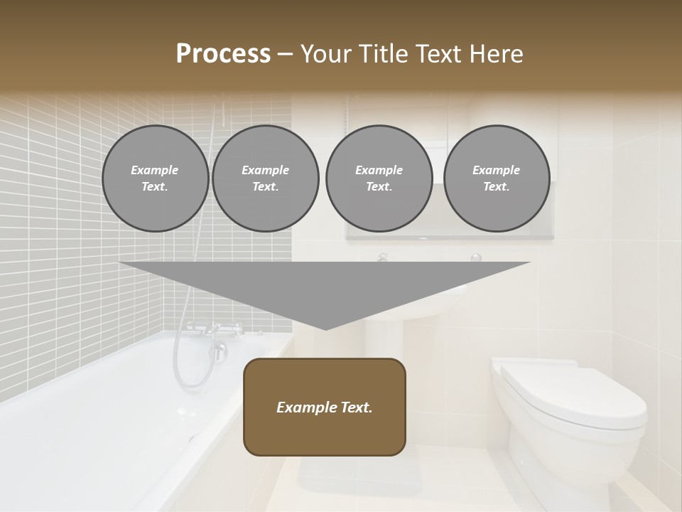 Residence Attachment Clean PowerPoint Template