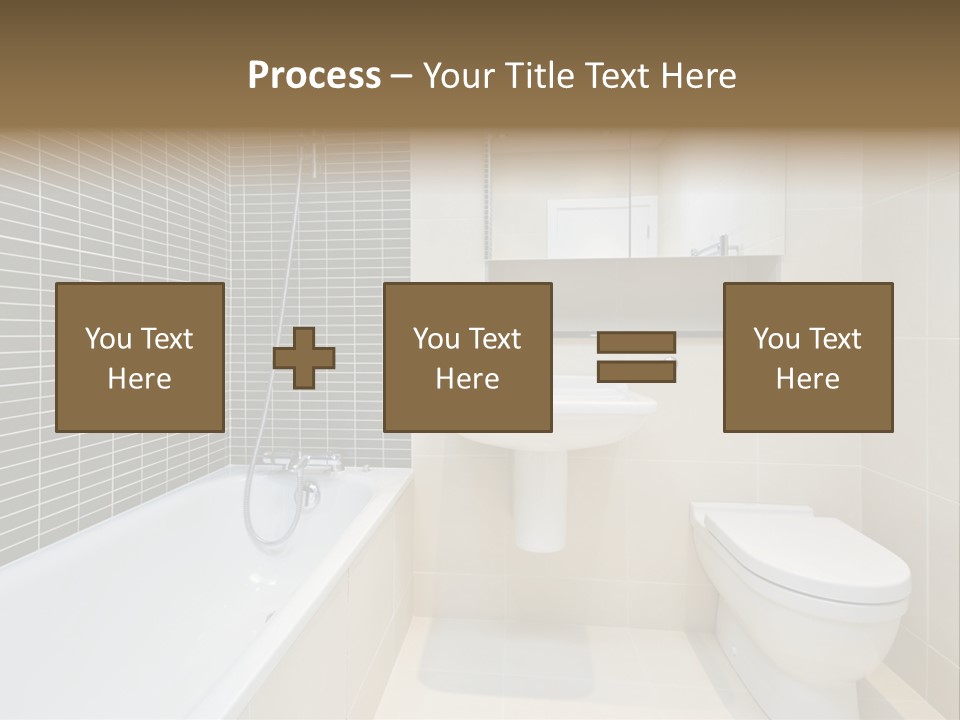 Residence Attachment Clean PowerPoint Template