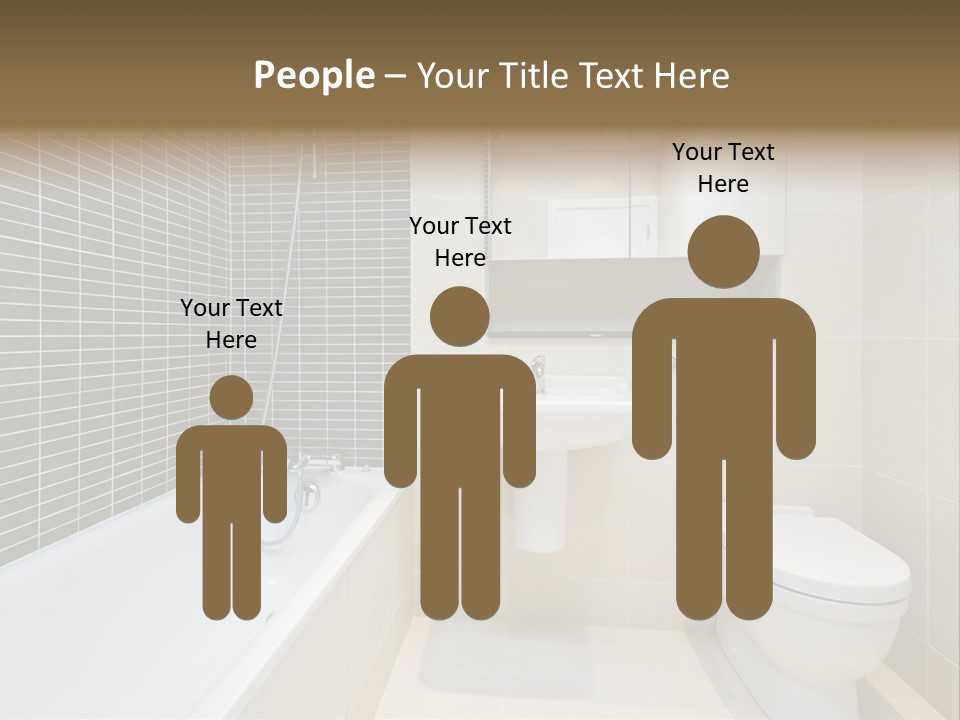 Residence Attachment Clean PowerPoint Template