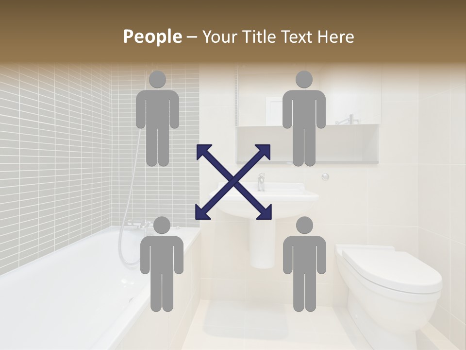 Residence Attachment Clean PowerPoint Template