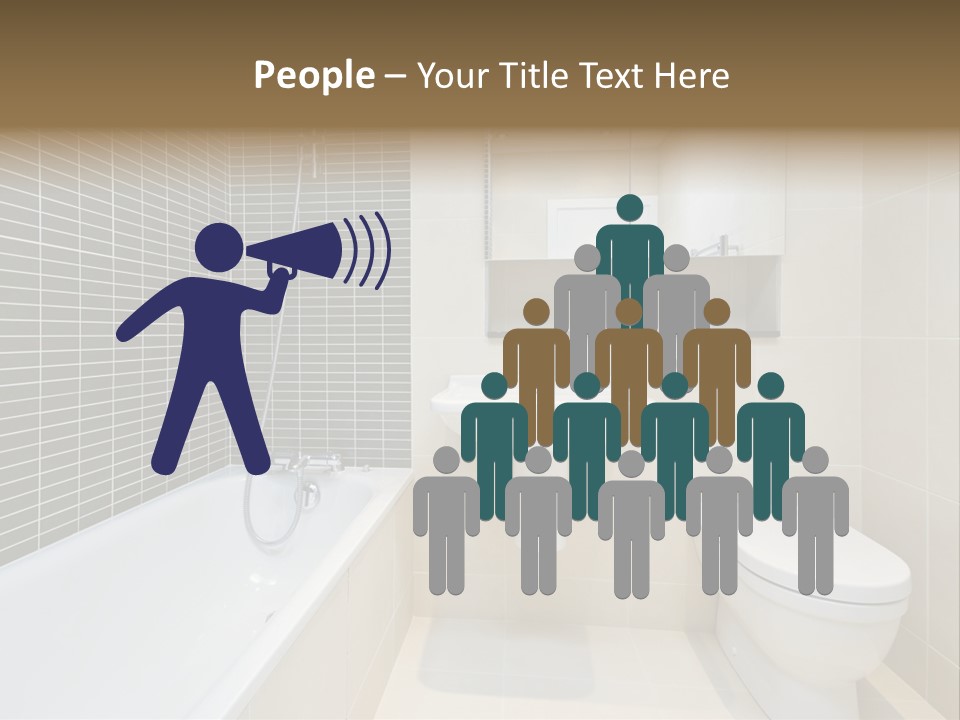 Residence Attachment Clean PowerPoint Template