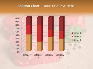 Paper Steak Meal PowerPoint Template