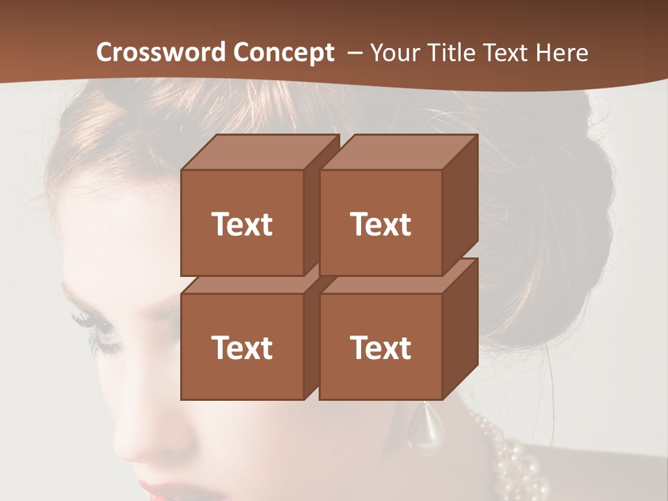 Hair Pretty  PowerPoint Template