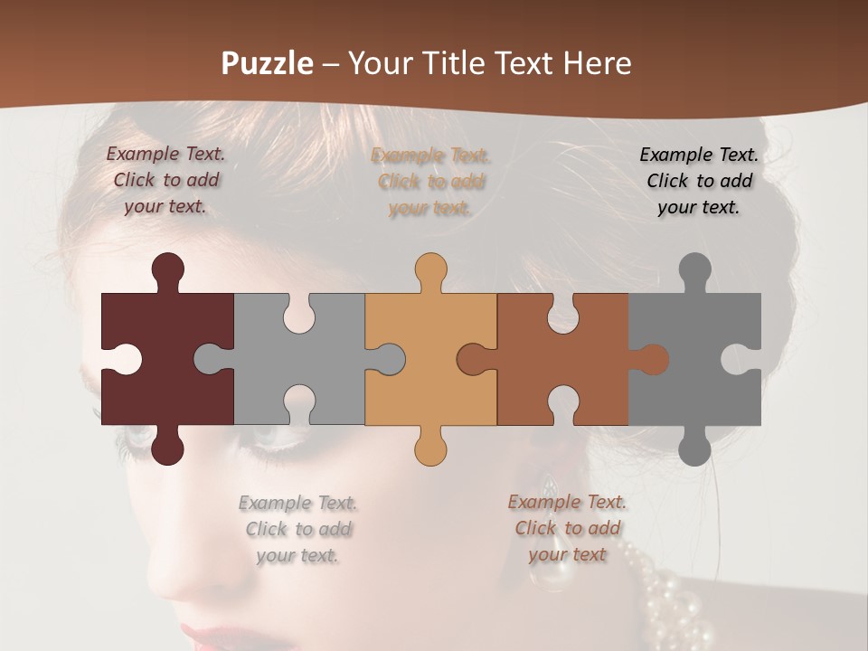 Hair Pretty  PowerPoint Template