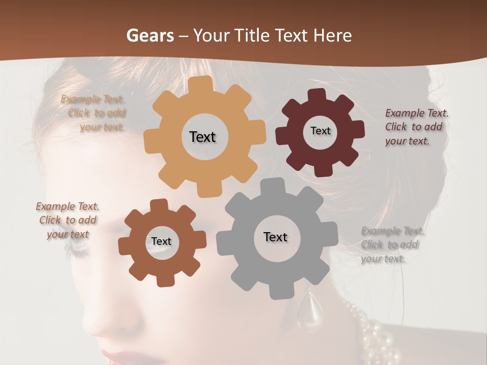 Hair Pretty  PowerPoint Template