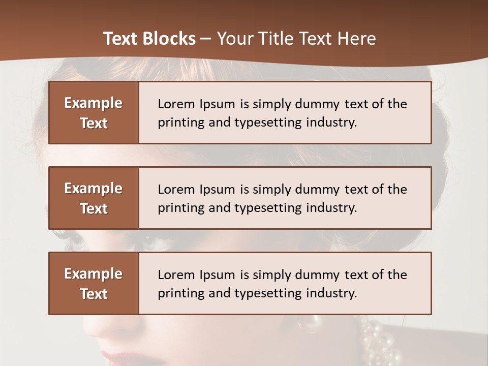 Hair Pretty  PowerPoint Template