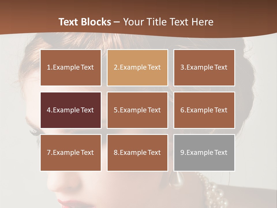 Hair Pretty  PowerPoint Template
