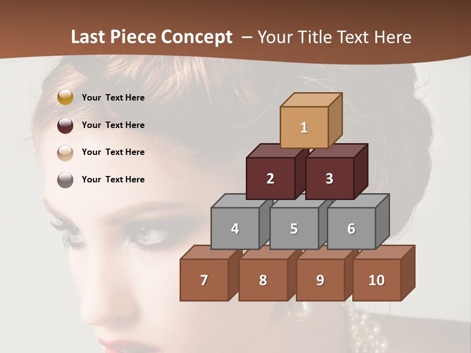 Hair Pretty  PowerPoint Template