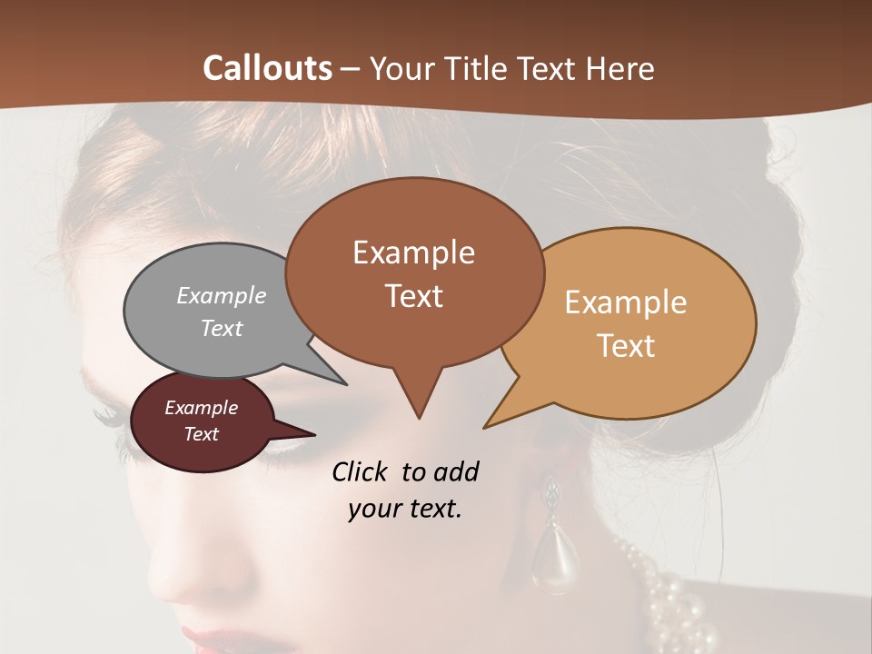 Hair Pretty  PowerPoint Template