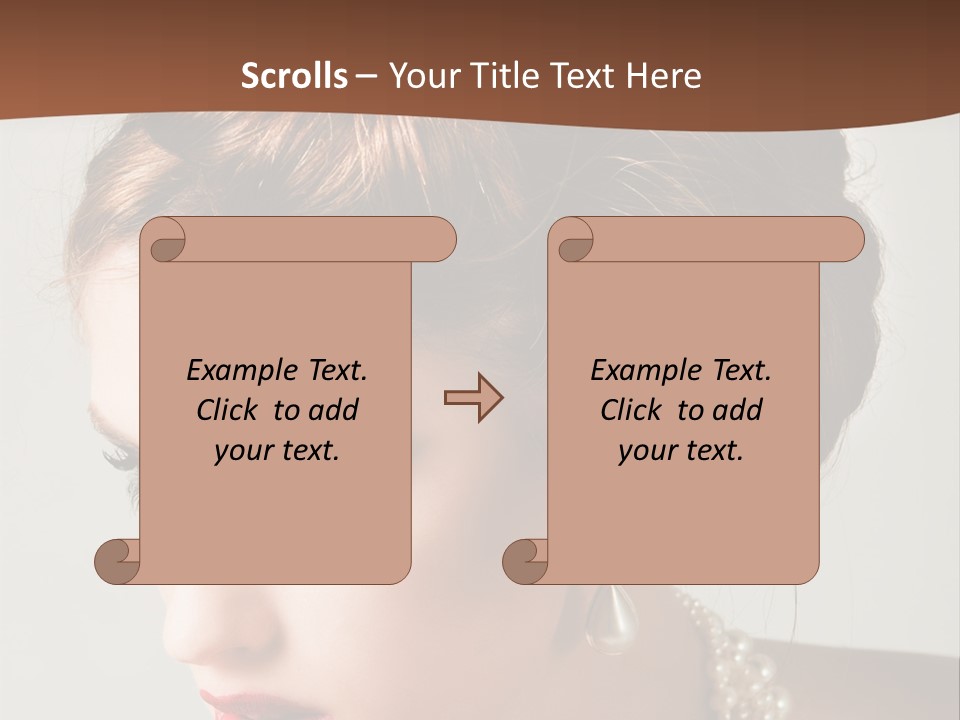Hair Pretty  PowerPoint Template