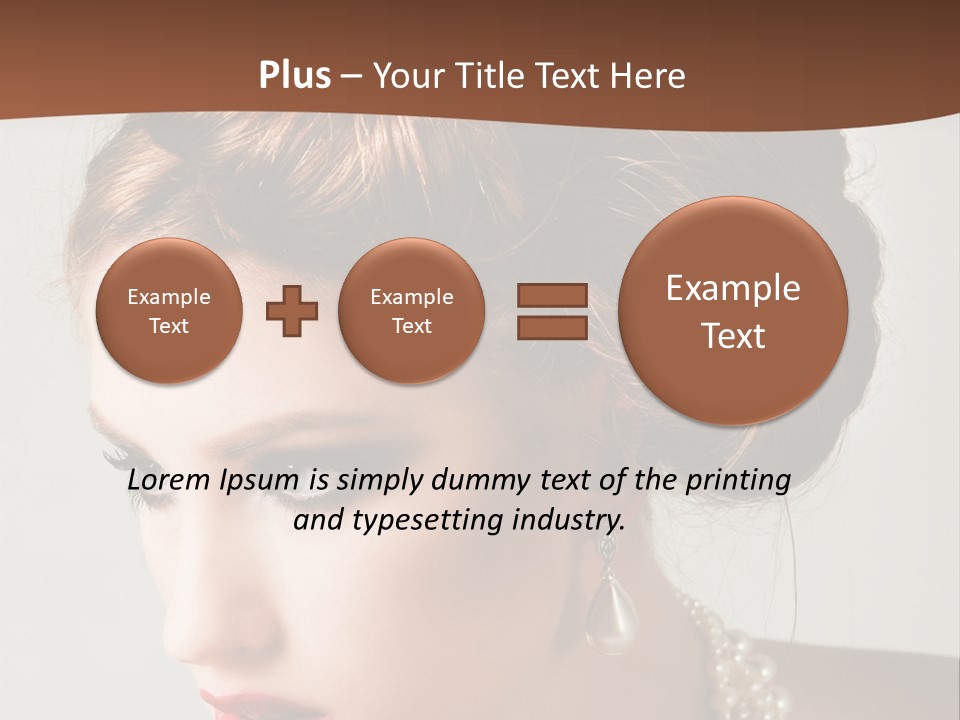 Hair Pretty  PowerPoint Template
