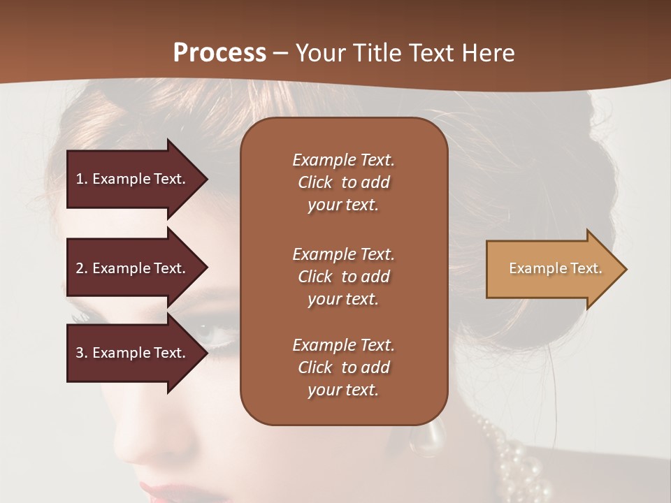 Hair Pretty  PowerPoint Template