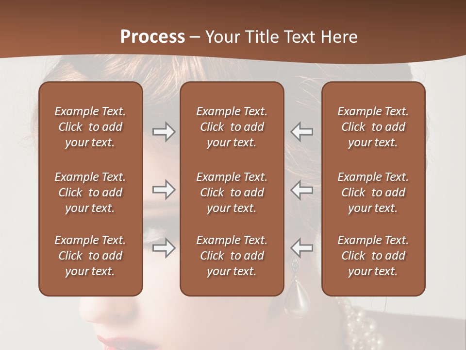Hair Pretty  PowerPoint Template