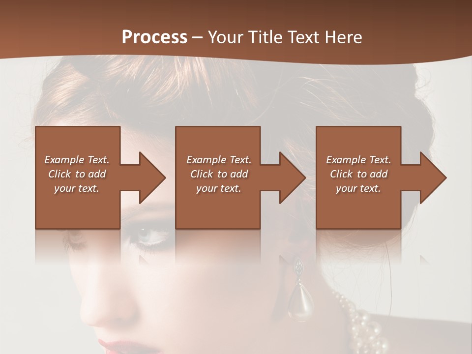 Hair Pretty  PowerPoint Template
