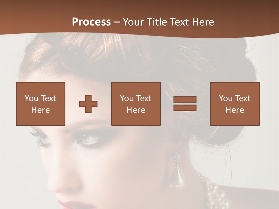 Hair Pretty  PowerPoint Template