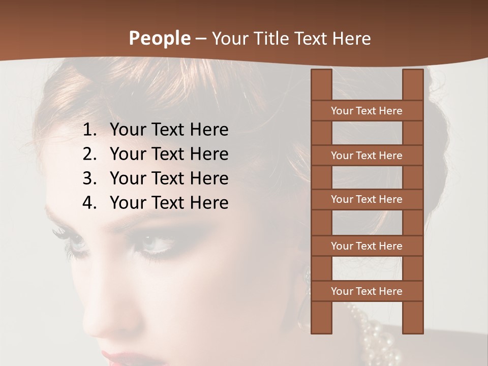 Hair Pretty  PowerPoint Template