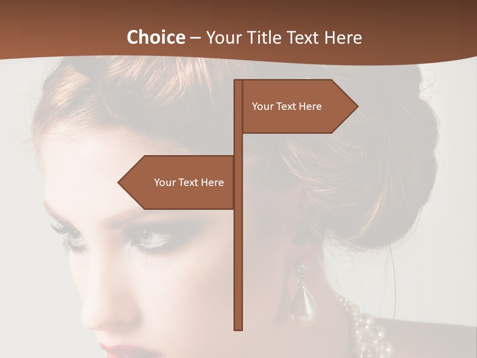 Hair Pretty  PowerPoint Template